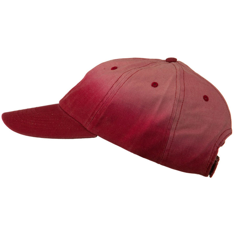 Low Profile Gradient Print Canvas Cap