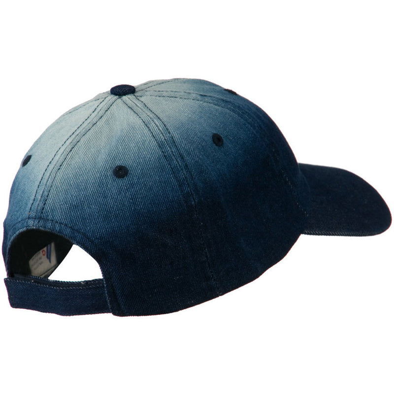 Low Profile Gradient Print Canvas Cap