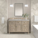 James Martin Lorelai 48" Single Bathroom Vanity, Whitewashed Oak