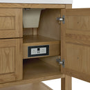 James Martin Breckenridge 60" Double Bathroom Vanity, Light Natural Oak