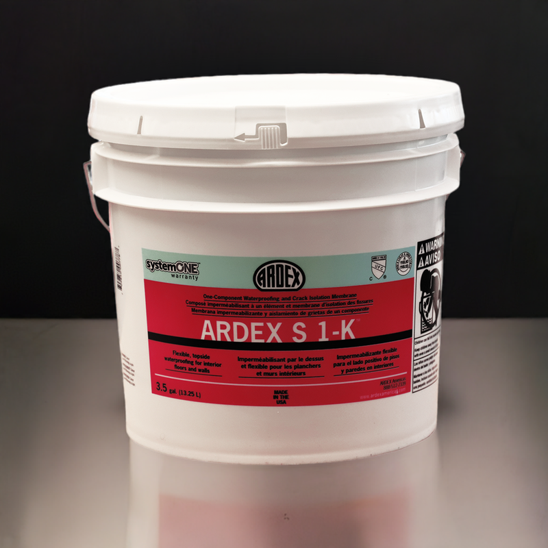 Ardex S 1-K One-Component Waterproofing and Crack Isolation Membrane