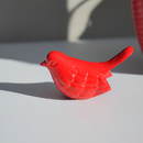 Vibhsa Bird Figurines Symbols of Health & Happiness (Red)
