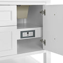James Martin Breckenridge 60" Double Bathroom Vanity, Bright White