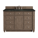 James Martin Bristol 48" Single Bathroom Vanity, Whitewashed Walnut