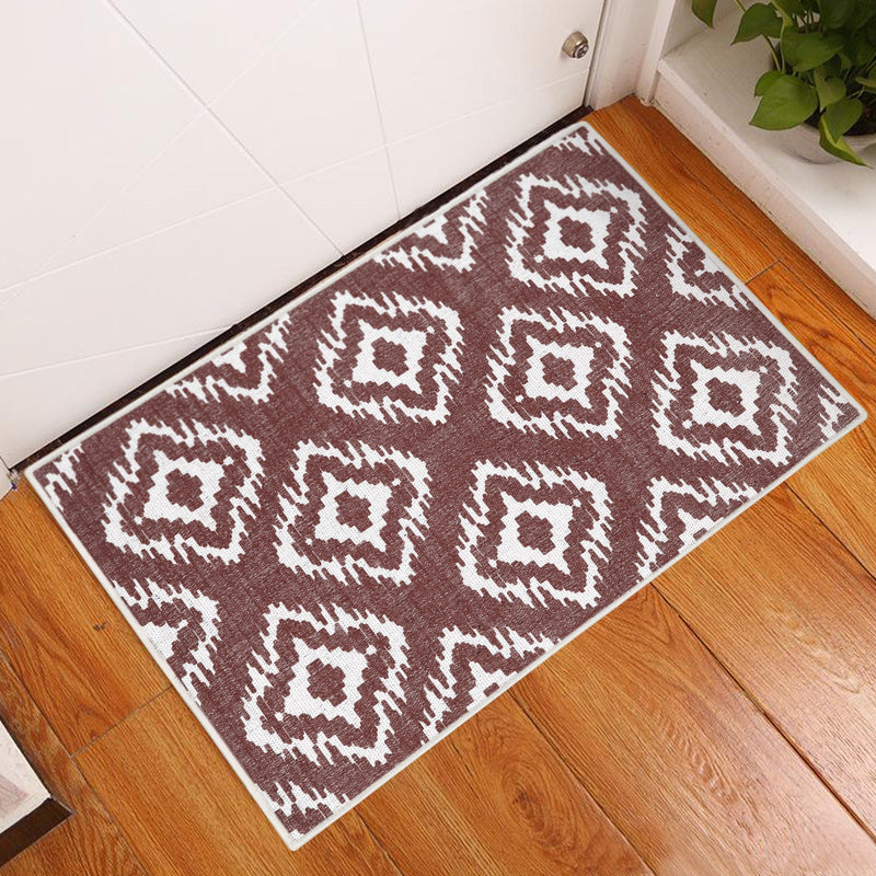 Sussexhome Tetra One Collection 2 x 3 Foot Heavy Duty Low Pile  Landing Rug Runner