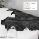 Velvet Plush Sherpa Bed Blanket - Sherpa Fleece Collection by Great Bay Home
