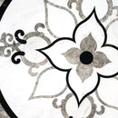 Grace Multi Finish Round Marble Medallions 48x48
