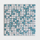 Grad Glossy Ciel Colore Look Ceramic Mosaics 11 1/2x11 1/2