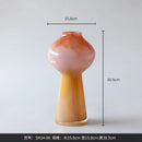 GobekUsa Gradient Glass Vase Gourd Hydroponic Flower Arrangement Terrarium Bouquet Holder