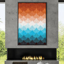 Gradient Waves 2 Canvas