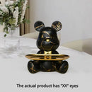 GobekUsa Graffiti Bear Figurine | Modern Home Decor Statue | Keys Storage Shelf Sculpture
