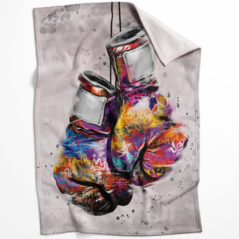 Graffiti Boxing Blanket