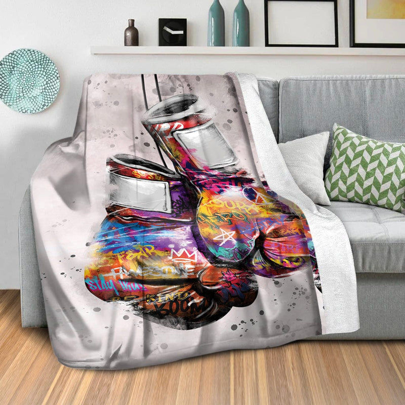 Graffiti Boxing Blanket