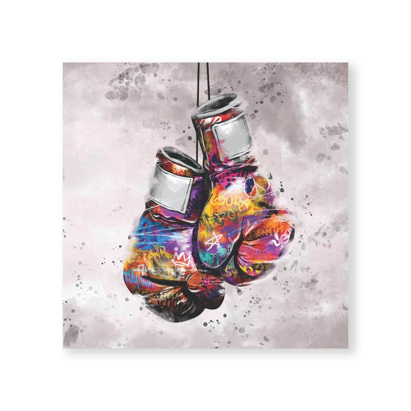 Graffiti Boxing Canvas