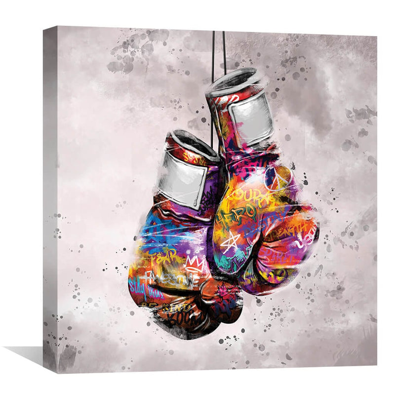 Graffiti Boxing Canvas