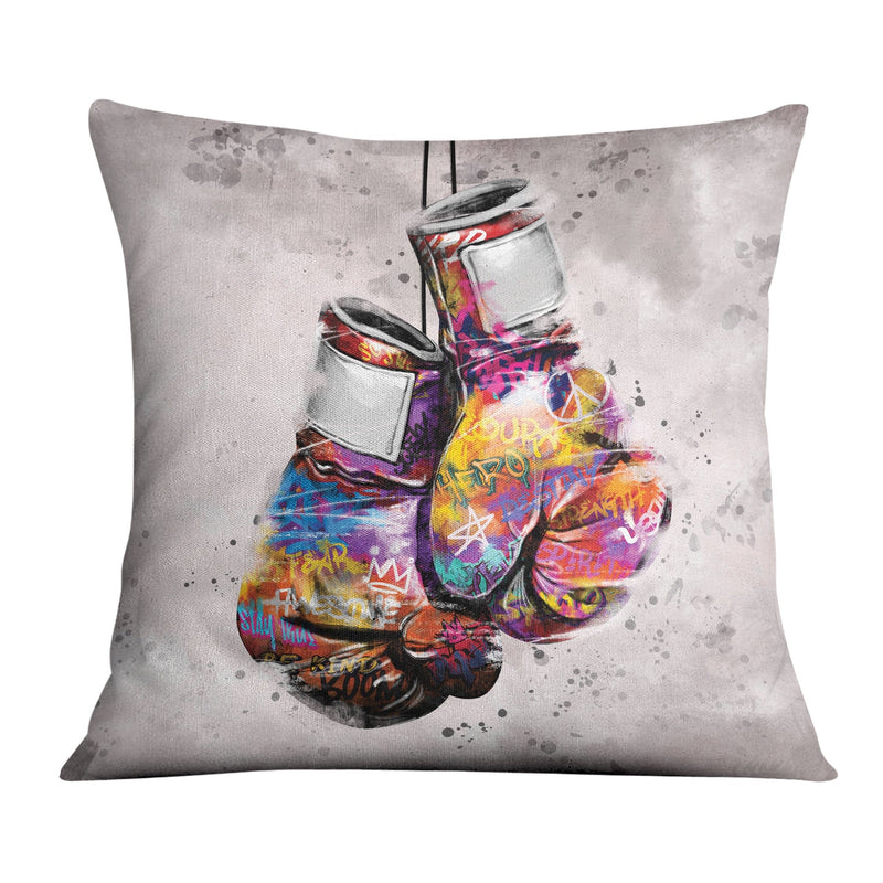 Graffiti Boxing Cushion