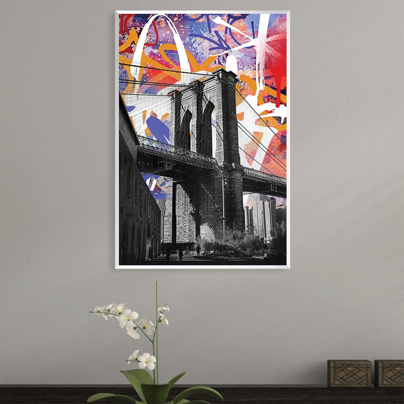 Graffiti Bridge Canvas