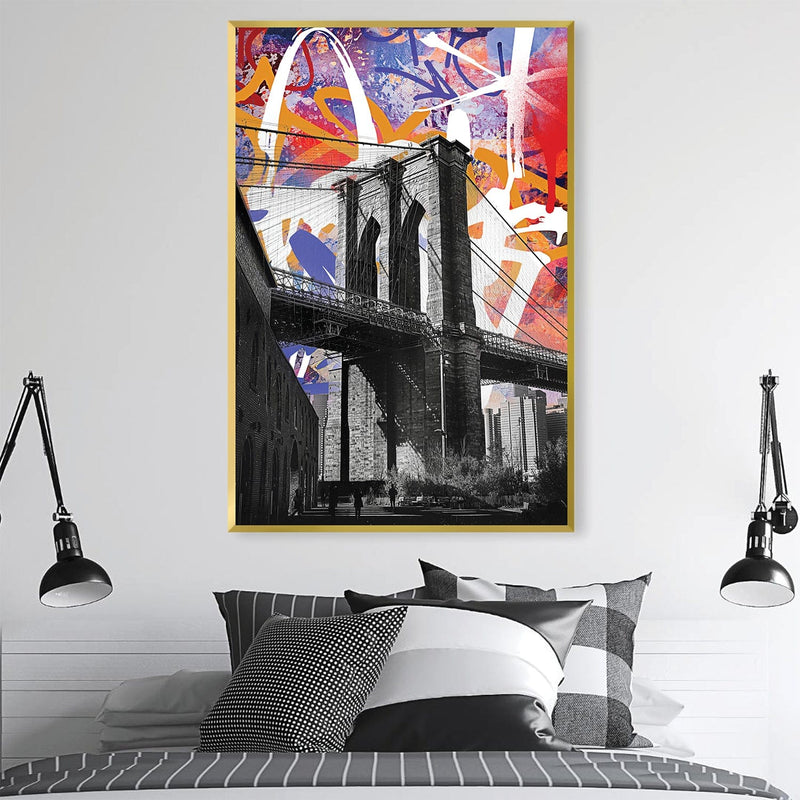 Graffiti Bridge Canvas