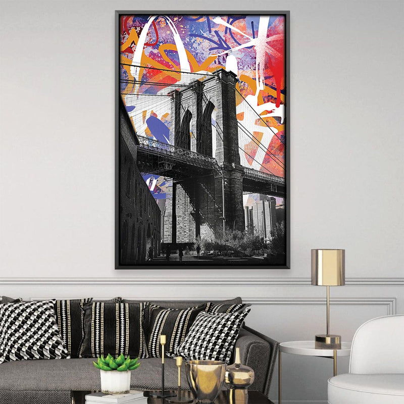 Graffiti Bridge Canvas