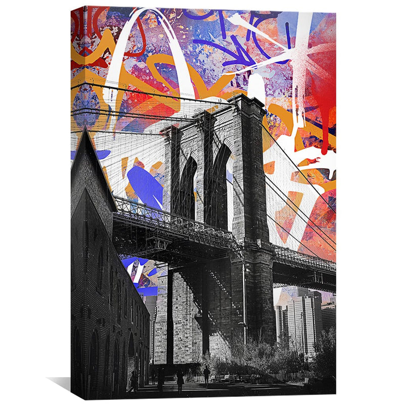 Graffiti Bridge Canvas