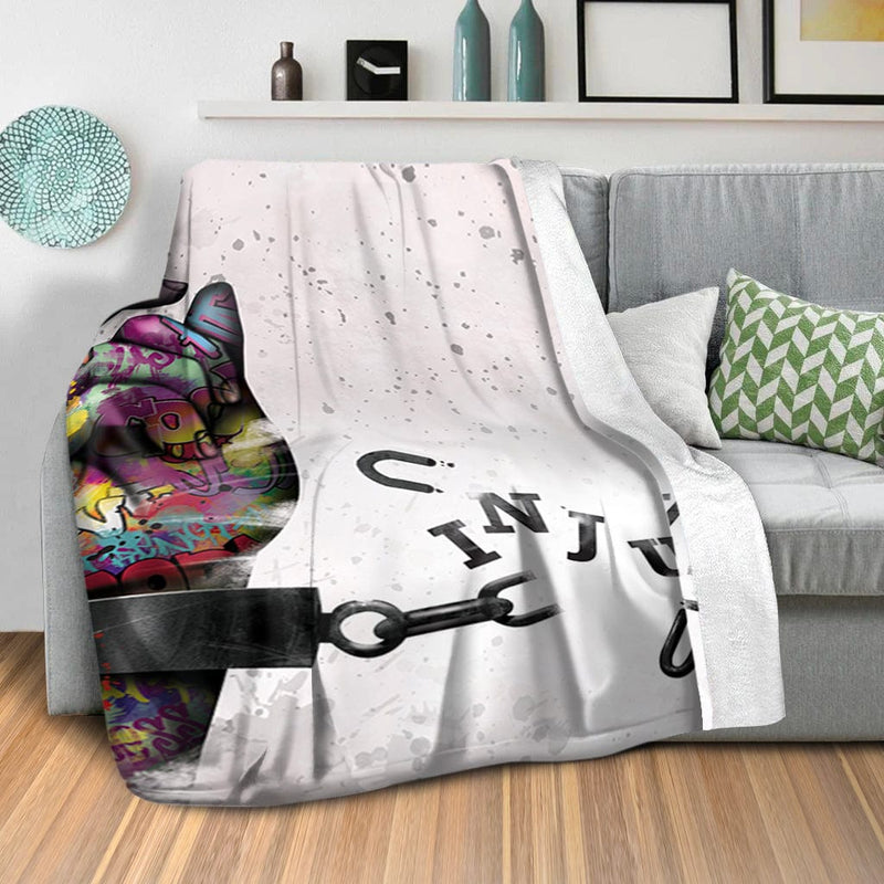 Graffiti Chains Blanket