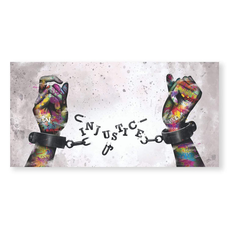 Graffiti Chains Canvas