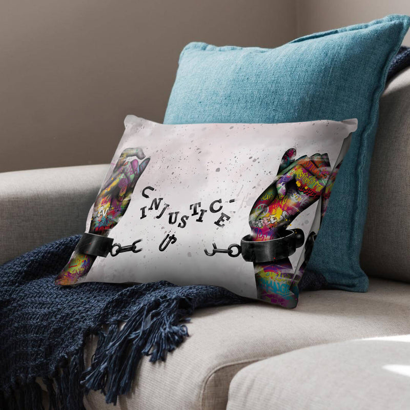 Graffiti Chains Cushion