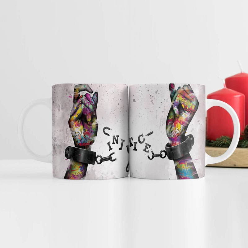 Graffiti Chains Mug