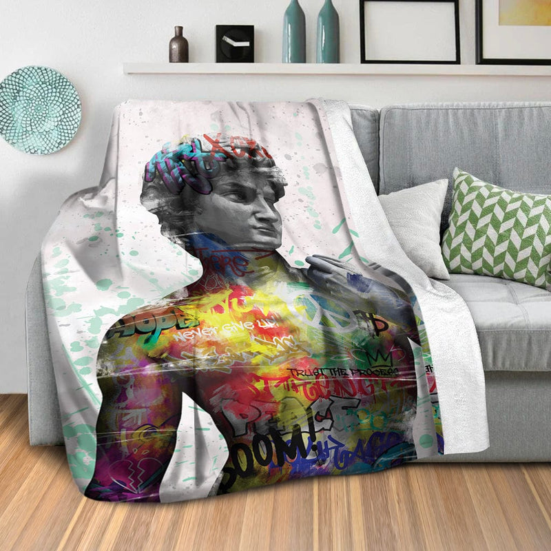 Graffiti David Blanket