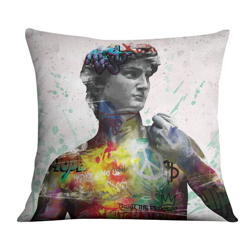 Graffiti David Cushion