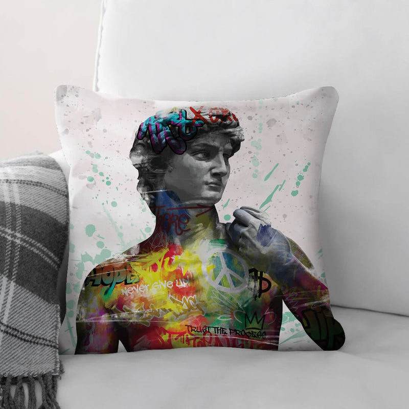 Graffiti David Cushion