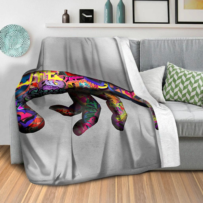 Graffiti Hand of God Blanket