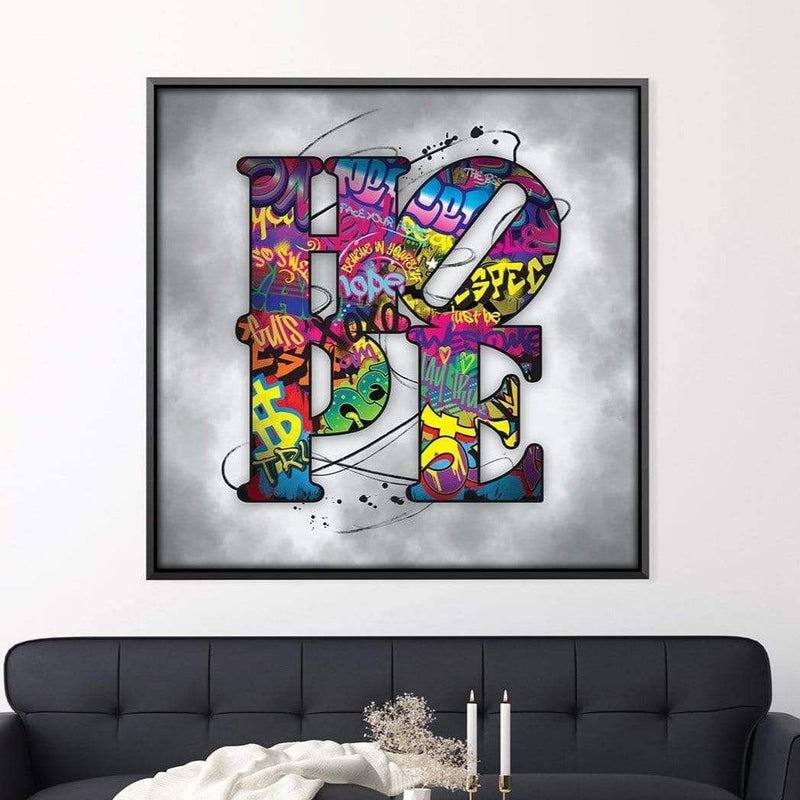 Graffiti Hope Canvas