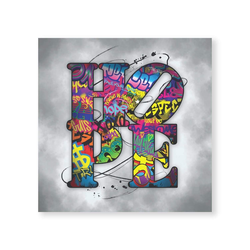 Graffiti Hope Canvas