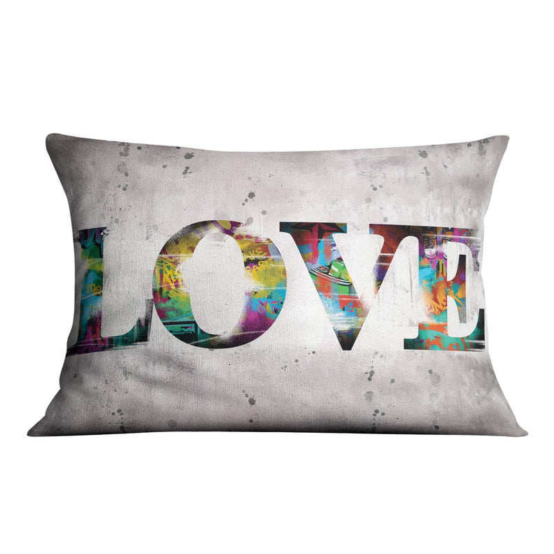 Graffiti Love Cushion