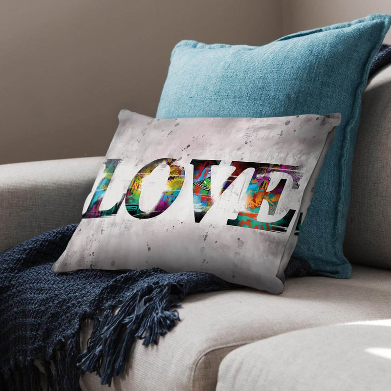 Graffiti Love Cushion