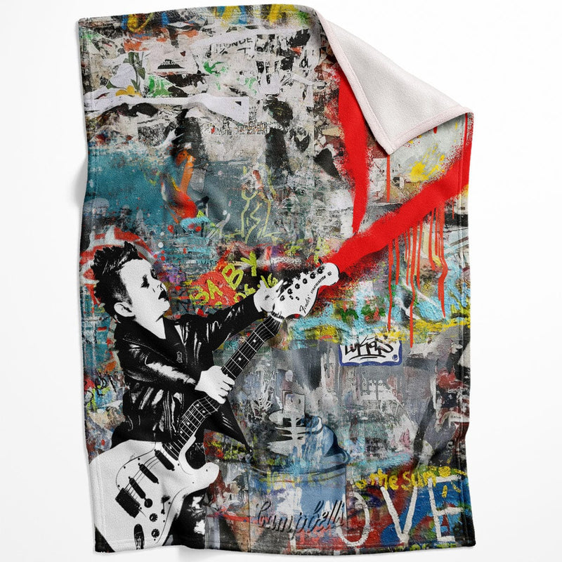 Graffiti Music Blanket