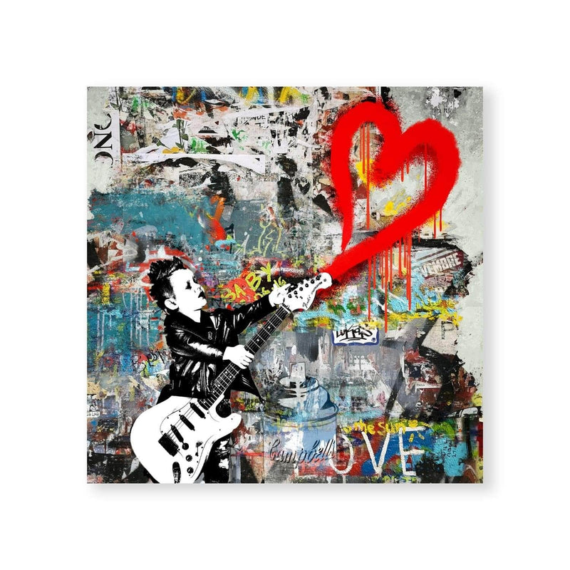 Graffiti Music Canvas