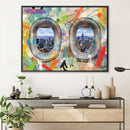 Graffiti Plane - New York Canvas