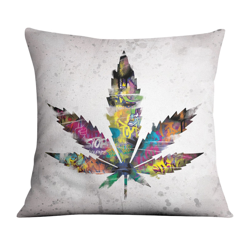 Graffiti Plant Cushion