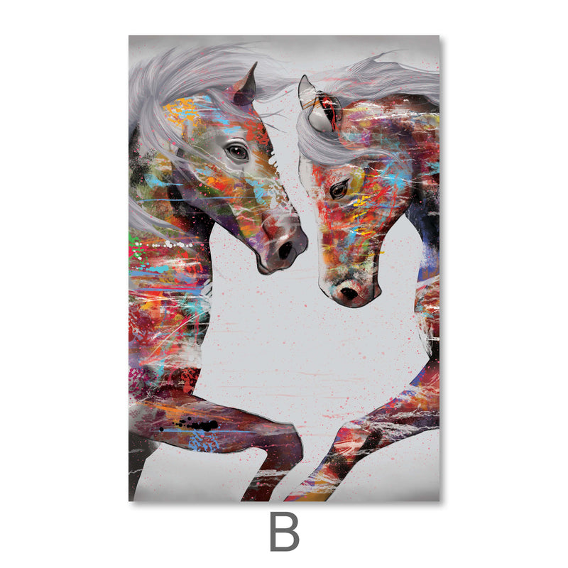 Graffiti Stallion Canvas