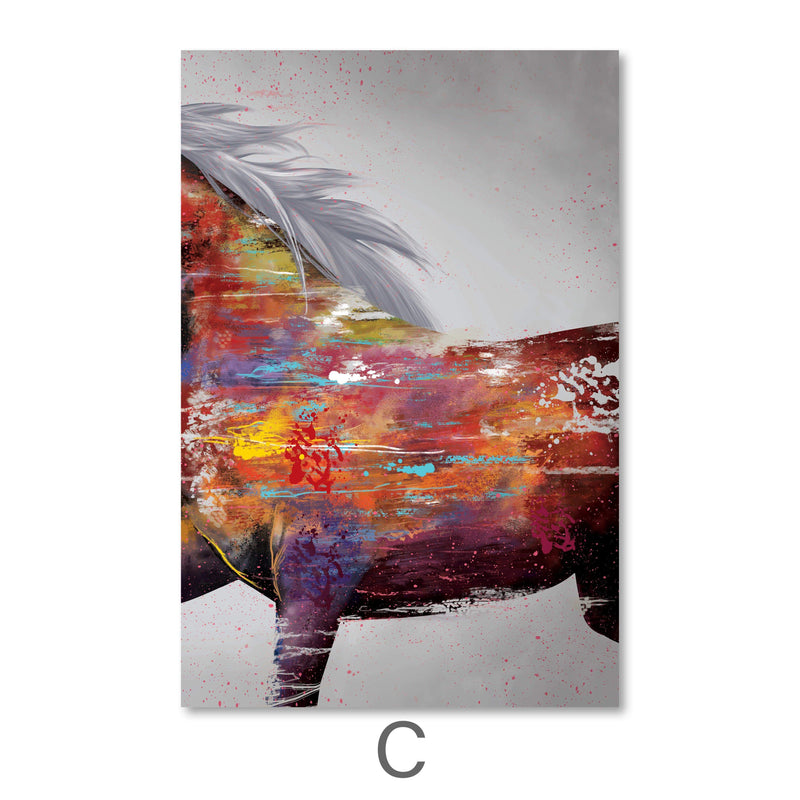 Graffiti Stallion Canvas