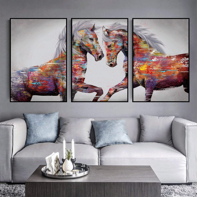 Graffiti Stallion Canvas