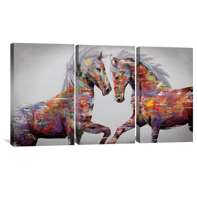 Graffiti Stallion Canvas