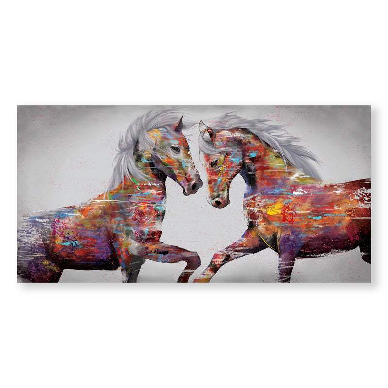 Graffiti Stallion Canvas - Single Panel