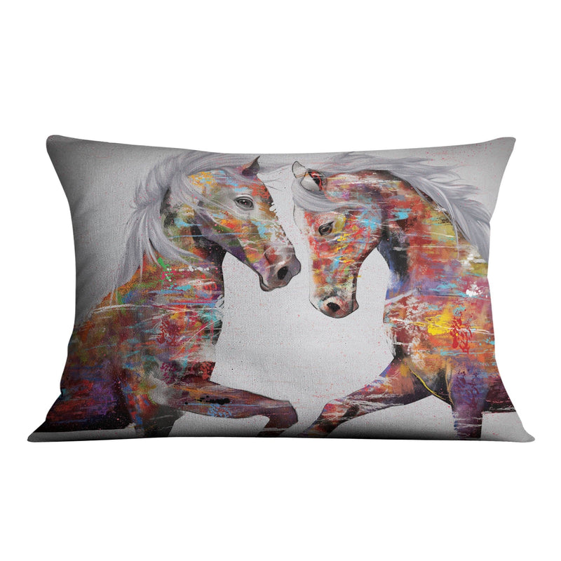 Graffiti Stallion Cushion