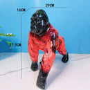 GobekUsa Gorilla Sculpture: Modern Home Decor Baboon Ornament & Abstract Figurine