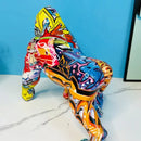 GobekUsa Gorilla Sculpture: Modern Home Decor Baboon Ornament & Abstract Figurine