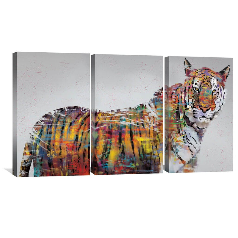 Graffiti Tiger Canvas