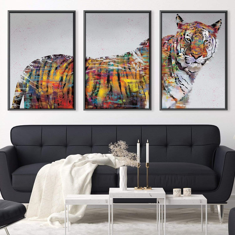 Graffiti Tiger Canvas